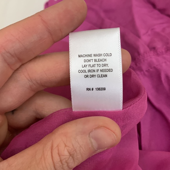 HATCH The Esme Cut Out Midi Dress in Wild Orchid Size 2 - Picture 7 of 7